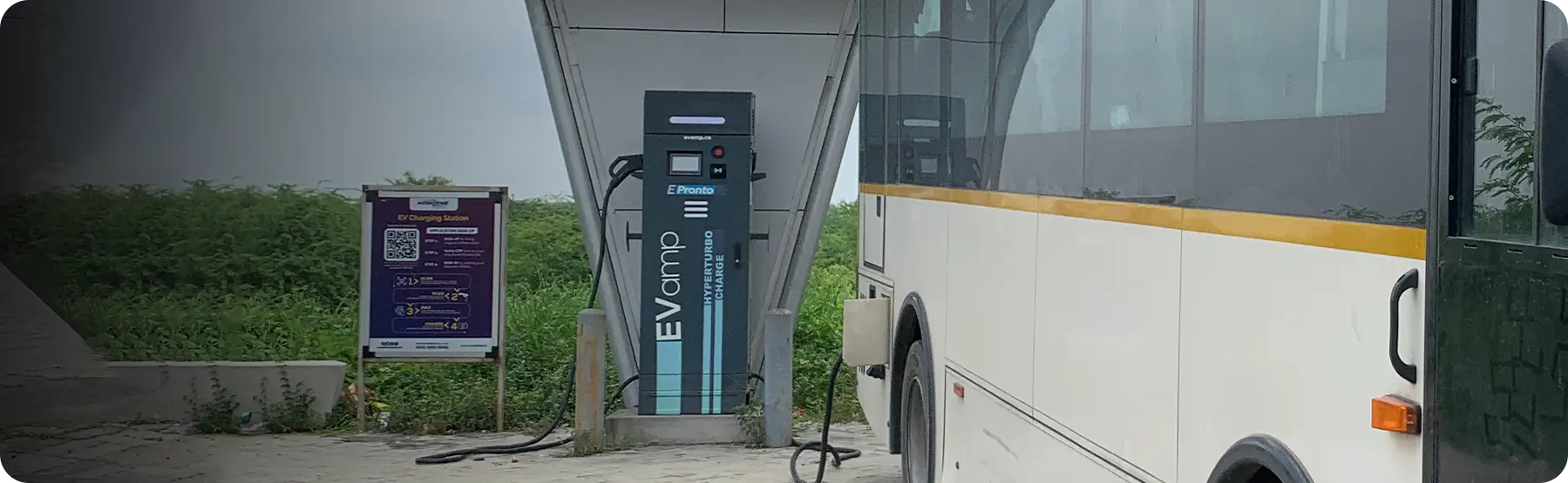 Heavy Electric Vehicle Banner