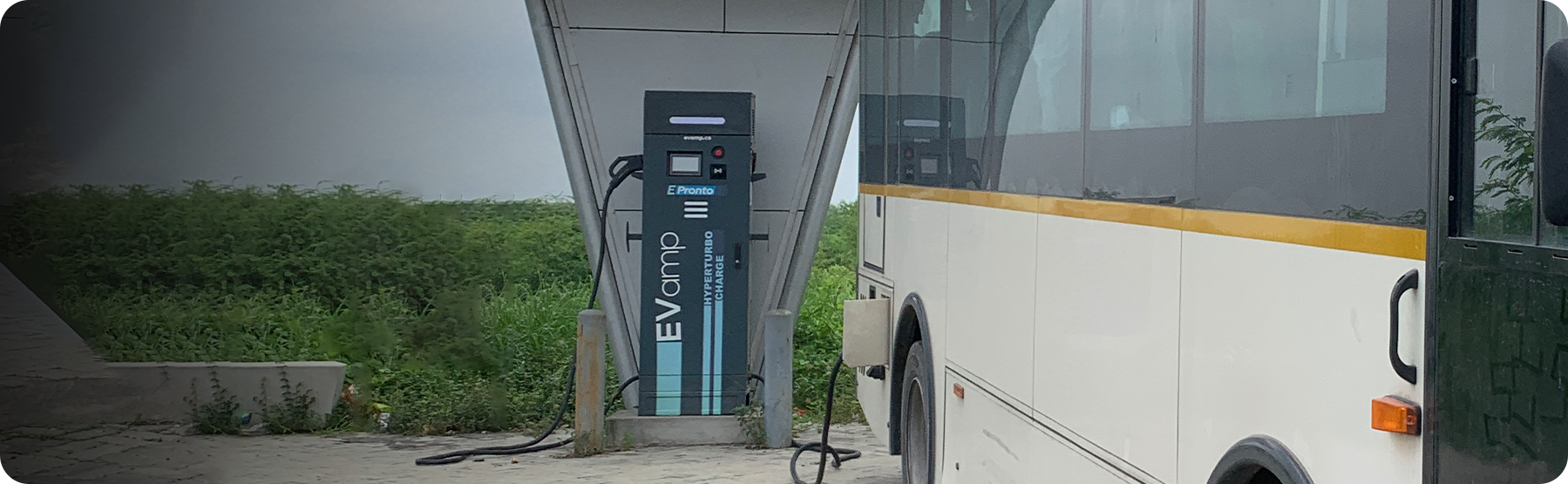 Heavy Electric Vehicle Banner